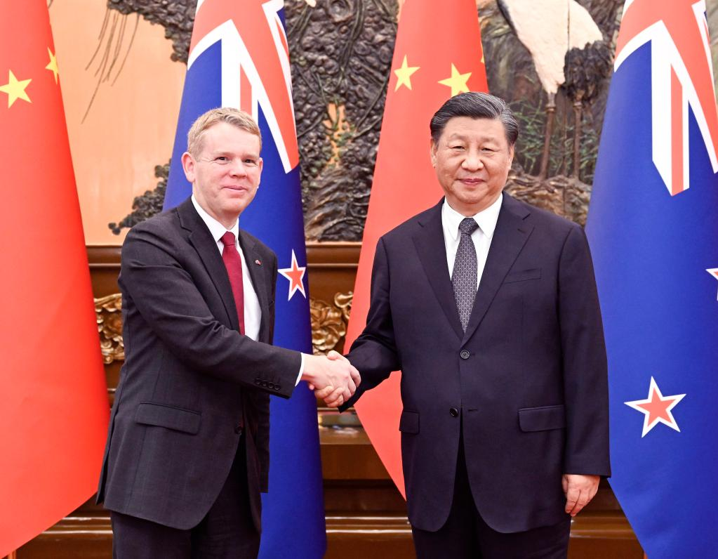 Xi Jinping meets with New Zealand Prime Minister – Xinhua English.news.cn