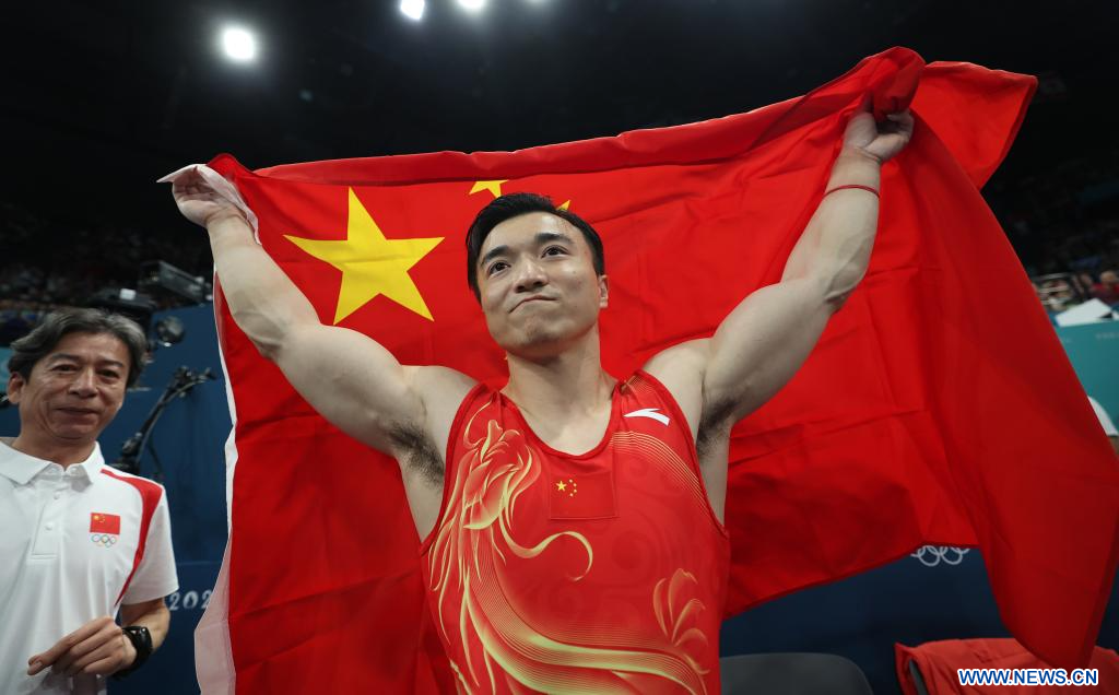 JO Paris 2024 : le Chinois Liu Yang remporte la première médaille d'or ...